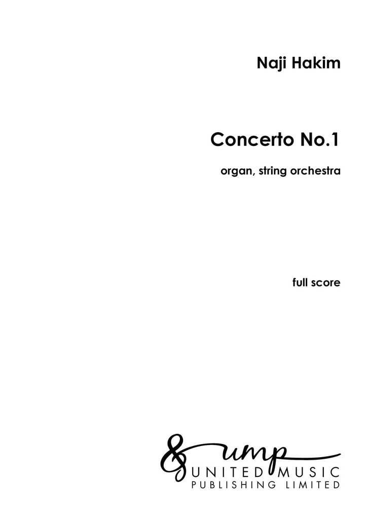 Concerto No.1 for Organ and String Orchestra